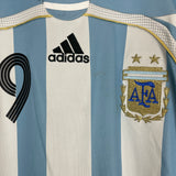 2006/07 ARGENTINA MESSI #19 HOME SHIRT (M) ADIDAS