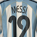 2006/07 ARGENTINA MESSI #19 HOME SHIRT (M) ADIDAS