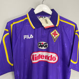 Shop 1997/98 FIORENTINA *BNWT* HOME SHIRT (S) FILA, classic football shirts, vintage football shirts & retro soccer jerseys at Cult Kits