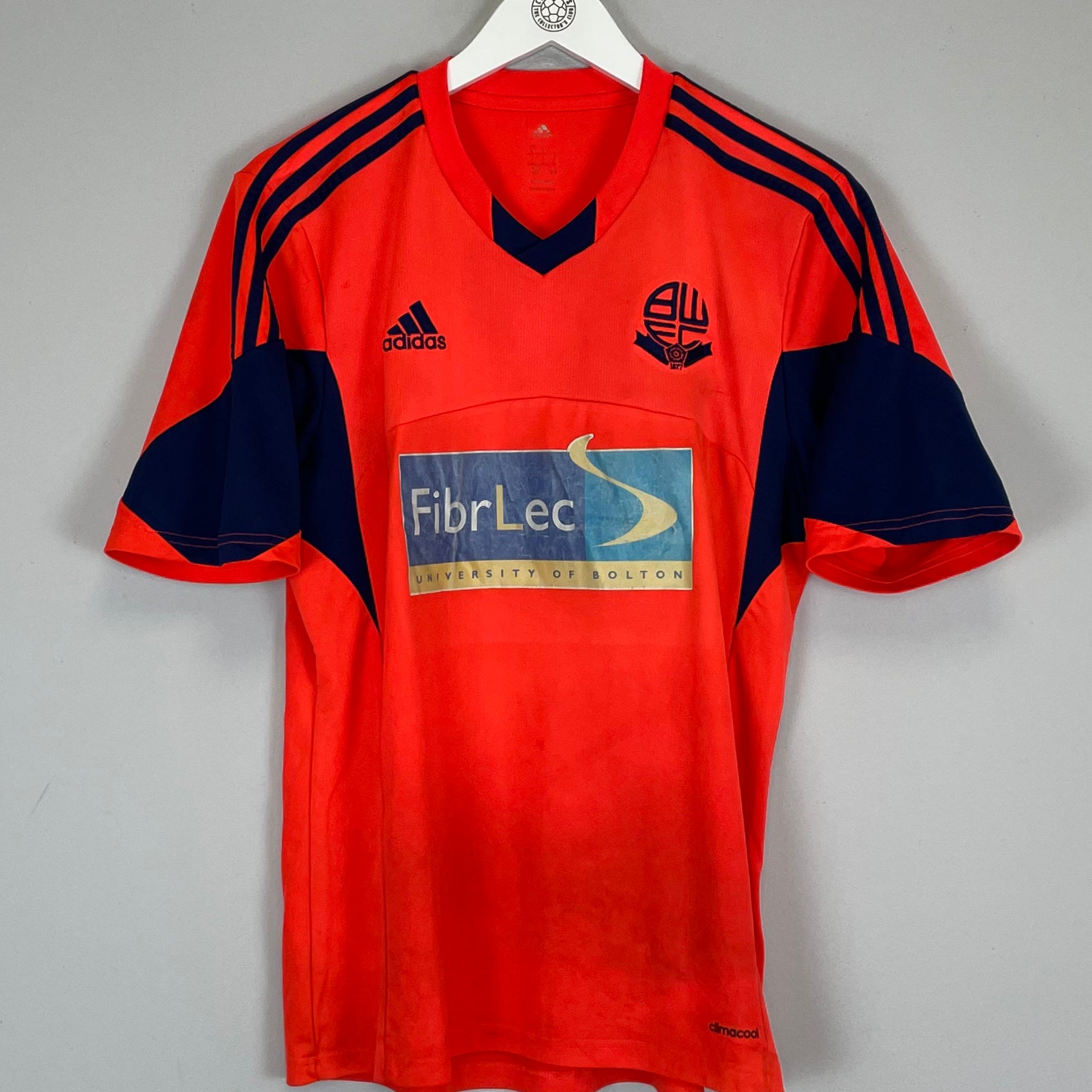 Shop 2013/14 BOLTON AWAY SHIRT (L) ADIDAS, classic football shirts, vintage football shirts & retro soccer jerseys at Cult Kits