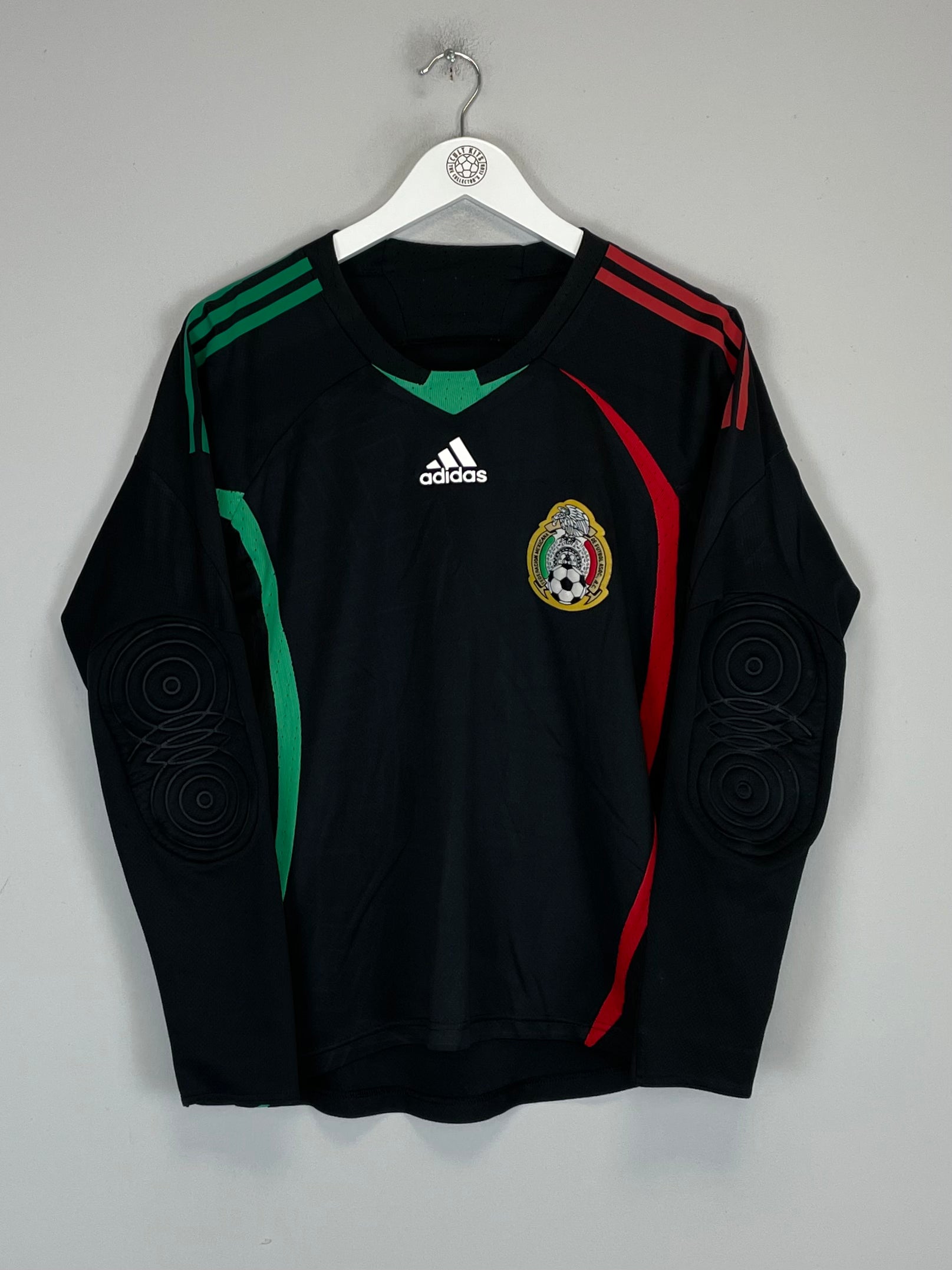 Shop 2008/09 MEXICO GK SHIRT (S) ADIDAS, classic football shirts, vintage football shirts & retro soccer jerseys at Cult Kits