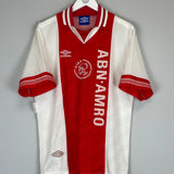1994/95 AJAX HOME SHIRT (L) UMBRO