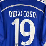 2014/15 CHELSEA DIEGO COSTA #19 HOME SHIRT (XXL) ADIDAS