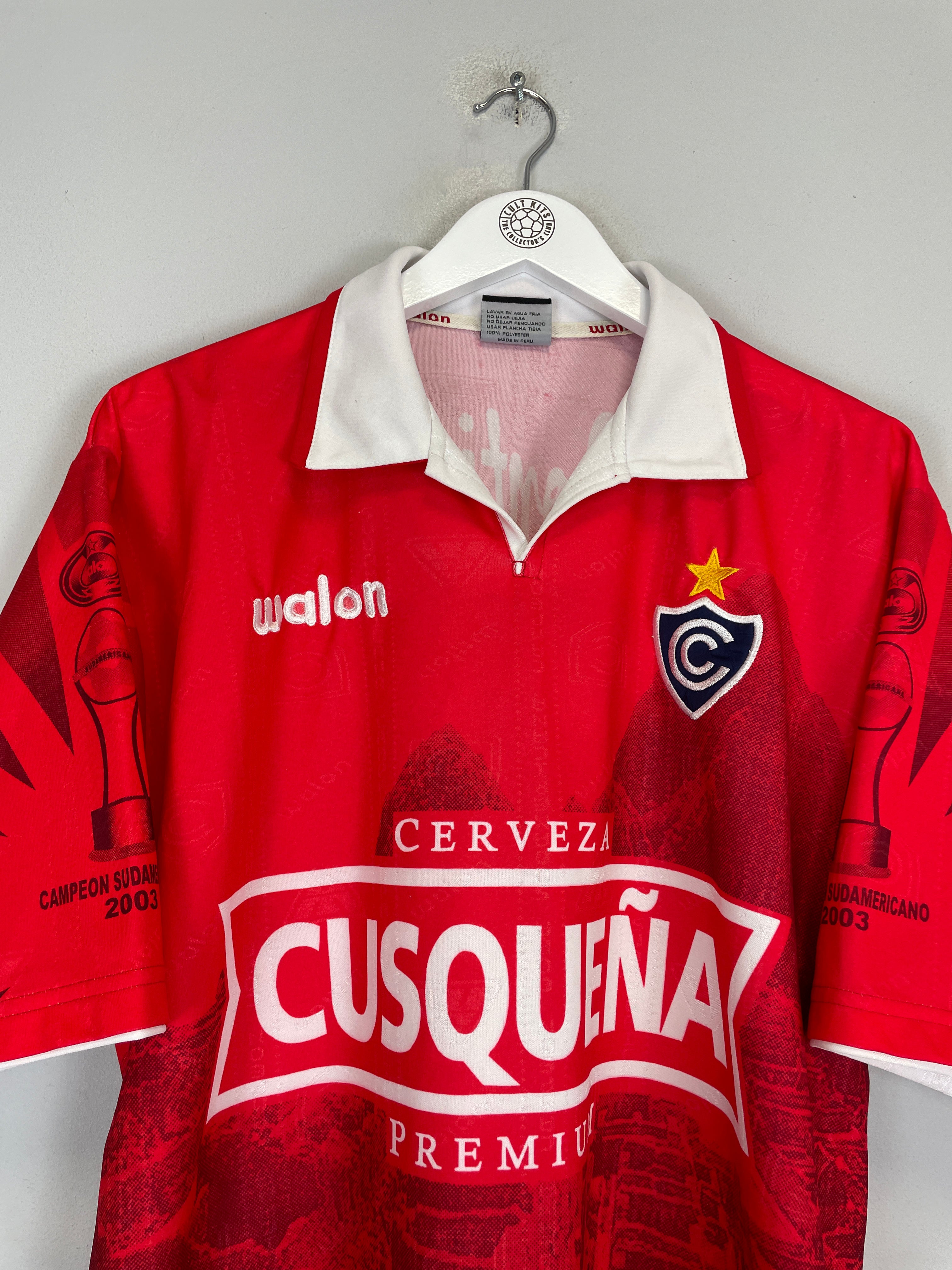 Shop 2003/04 CLUB CIENCIANO HOME SHIRT (XL) WALON, classic football shirts, vintage football shirts & retro soccer jerseys at Cult Kits