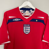 Shop 2008/10 ENGLAND AWAY SHIRT (L) UMBRO, classic football shirts, vintage football shirts & retro soccer jerseys at Cult Kits