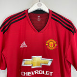 2018/19 MANCHESTER UNITED POGBA #6 HOME SHIRT (XL) ADIDAS