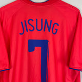 2006/08 SOUTH KOREA JISUNG #7 HOME SHIRT (XL) NIKE