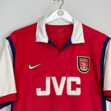 Shop 1998/99 ARSENAL HOME SHIRT (S) NIKE, classic football shirts, vintage football shirts & retro soccer jerseys at Cult Kits
