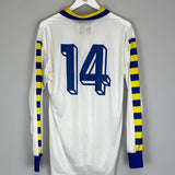 1992/95 HELLAS VERONA #14 L/S AWAY SHIRT (XL) UHLSPORT