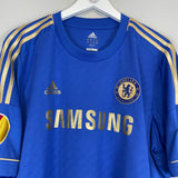 2012/13 CHELSEA IVANOVIC #2 E/L HOME SHIRT (XL) ADIDAS