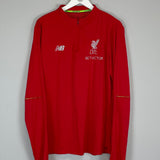 2018/19 LIVERPOOL 1/4 ZIP (XL) NEW BALANCE