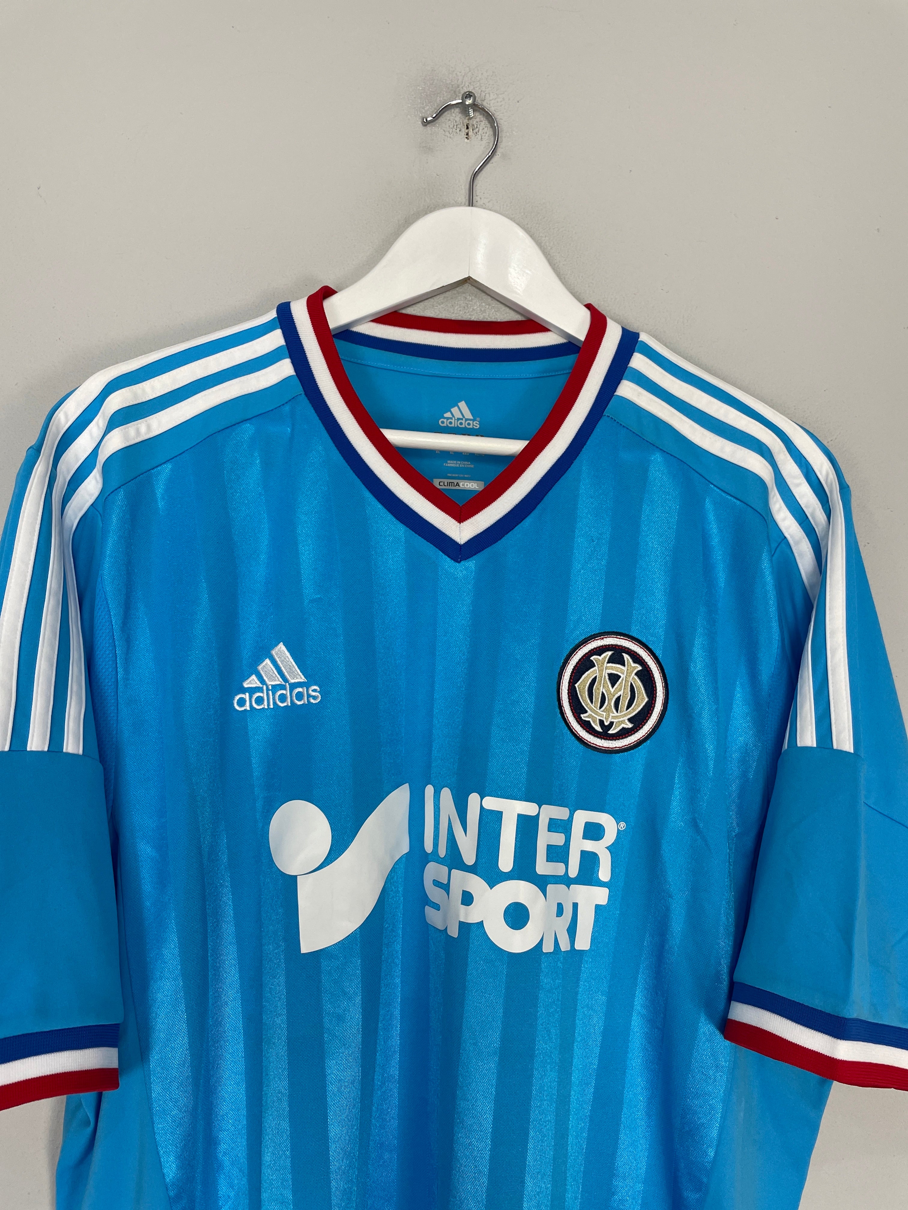 Shop 2012/13 MARSEILLE AWAY SHIRT (XL) ADIDAS, classic football shirts, vintage football shirts & retro soccer jerseys at Cult Kits