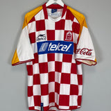 Shop 2000/01 TECOS FC HOME SHIRT (XL) ATLETICA, classic football shirts, vintage football shirts & retro soccer jerseys at Cult Kits