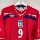 Shop 2008/10 ENGLAND ROONEY #9 AWAY SHIRT (XXL) UMBRO, classic football shirts, vintage football shirts & retro soccer jerseys at Cult Kits