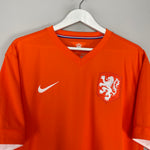 Shop 2014/15 NETHERLANDS HOME SHIRT (XL) NIKE, classic football shirts, vintage football shirts & retro soccer jerseys at Cult Kits