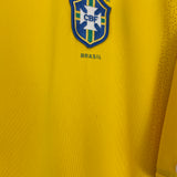 2000/02 BRAZIL HOME SHIRT (L) NIKE