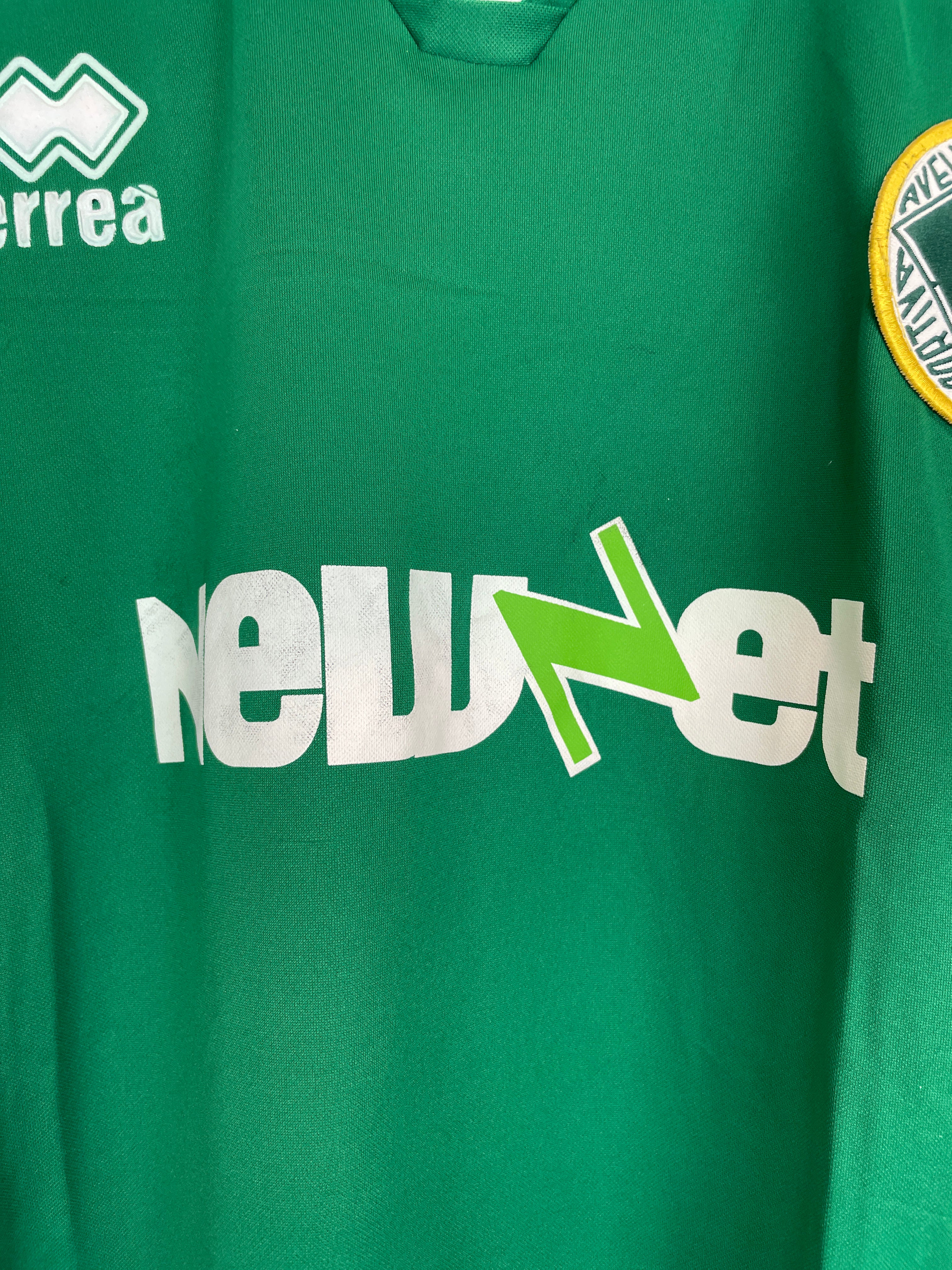 Shop 2002/03 AVELLINO HOME SHIRT (XXL) ERREA, classic football shirts, vintage football shirts & retro soccer jerseys at Cult Kits