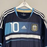 2011/13 ARGENTINA MESSI #10 AWAY SHIRT (XL) ADIDAS