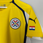 Shop 2004/06 PARAGUAY AWAY SHIRT (M) PUMA, classic football shirts, vintage football shirts & retro soccer jerseys at Cult Kits