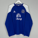 2009/10 EVERTON TRAINING SHEATSHIRT (L) LE COQ
