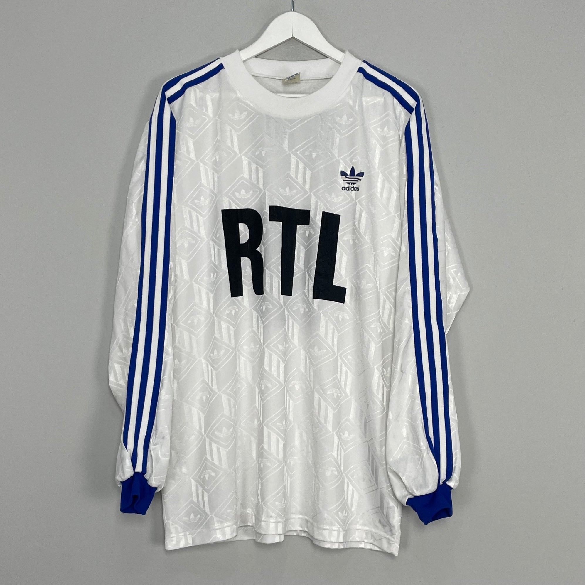Shop 1993/94 COUPE DE FRANCE #11 L/S HOME SHIRT (XL) ADIDAS, classic football shirts, vintage football shirts & retro soccer jerseys at Cult Kits