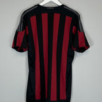 Shop 2015/16 AC MILAN HOME SHIRT (L) ADIDAS, classic football shirts, vintage football shirts & retro soccer jerseys at Cult Kits