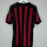 Shop 2015/16 AC MILAN HOME SHIRT (L) ADIDAS, classic football shirts, vintage football shirts & retro soccer jerseys at Cult Kits