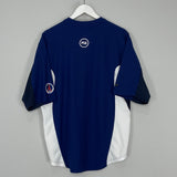 Shop 2000/01 PSG TRAINING SHIRT (L) NIKE, classic football shirts, vintage football shirts & retro soccer jerseys at Cult Kits