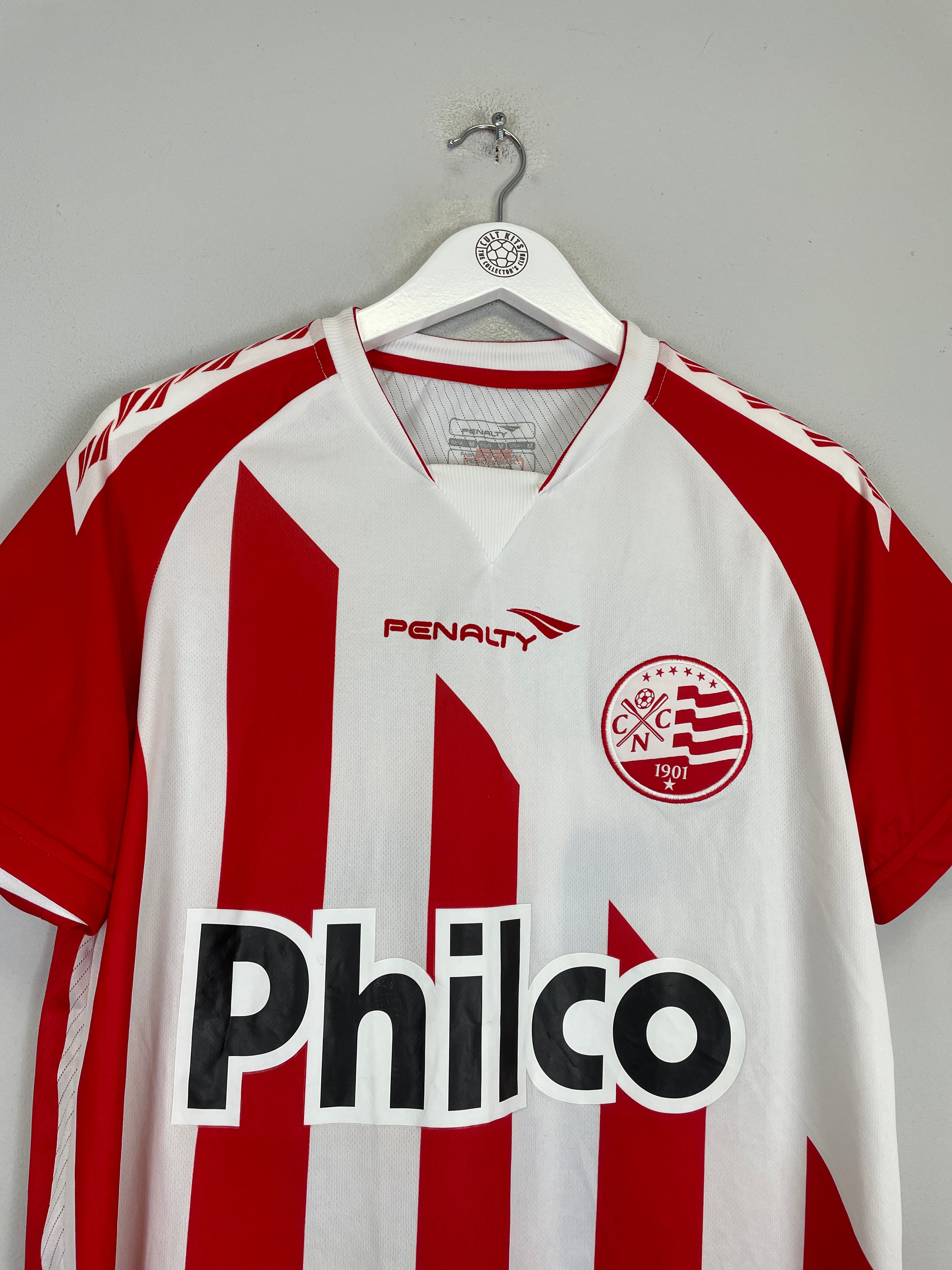 Shop 2013/14 CLUBE NAUTICO #10 HOME SHIRT (M) PENALTY, classic football shirts, vintage football shirts & retro soccer jerseys at Cult Kits