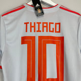 2018/19 SPAIN THIAGO #10 *BNWT* AWAY SHIRT (M) ADIDAS