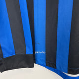 2011/12 INTER MILAN *PLAYER ISSUE* L/S HOME SHIRT (M) NIKE