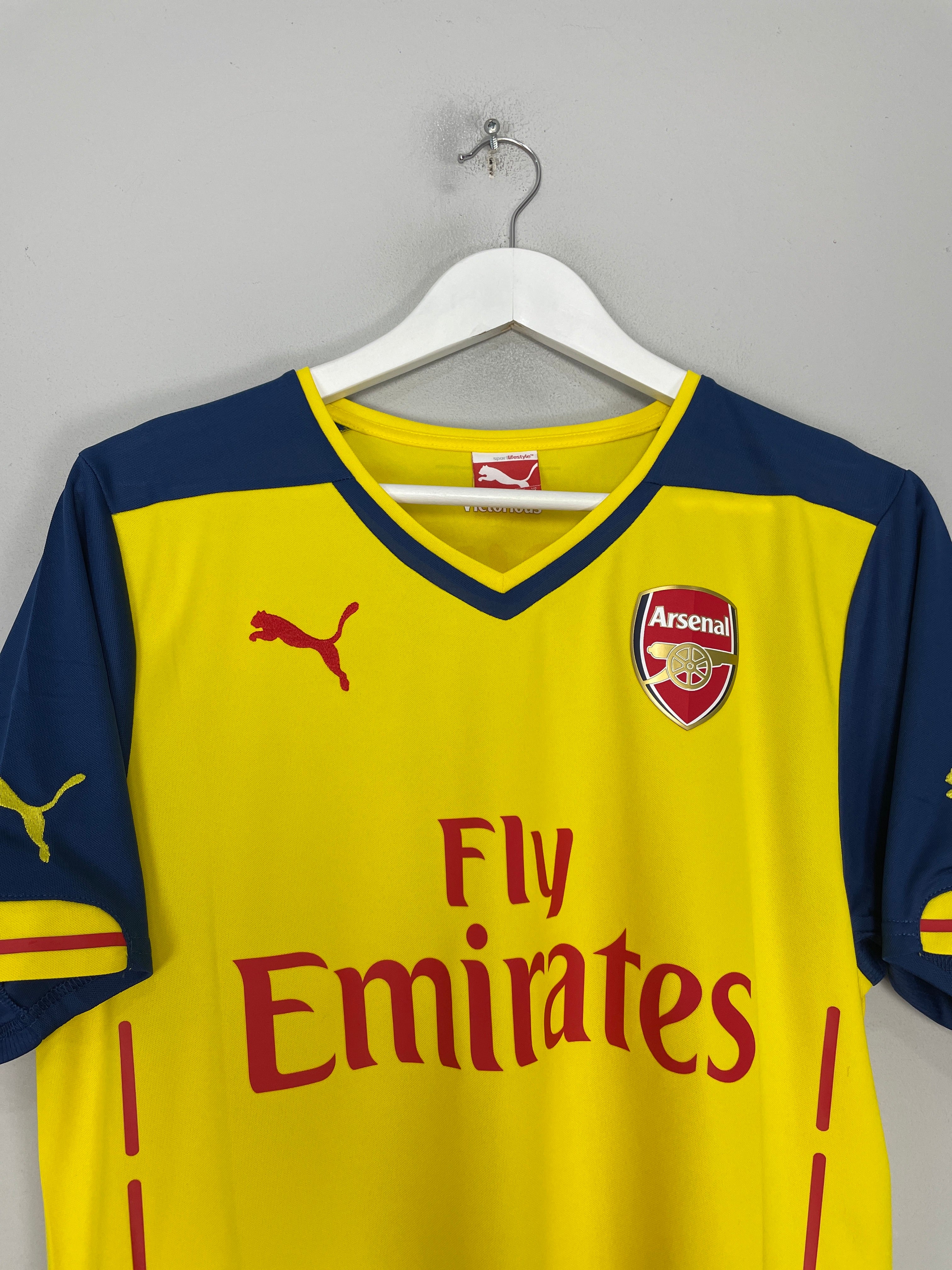 Shop 2014/15 ARSENAL WILSHERE #10 HOME SHIRT (M) PUMA, classic football shirts, vintage football shirts & retro soccer jerseys at Cult Kits