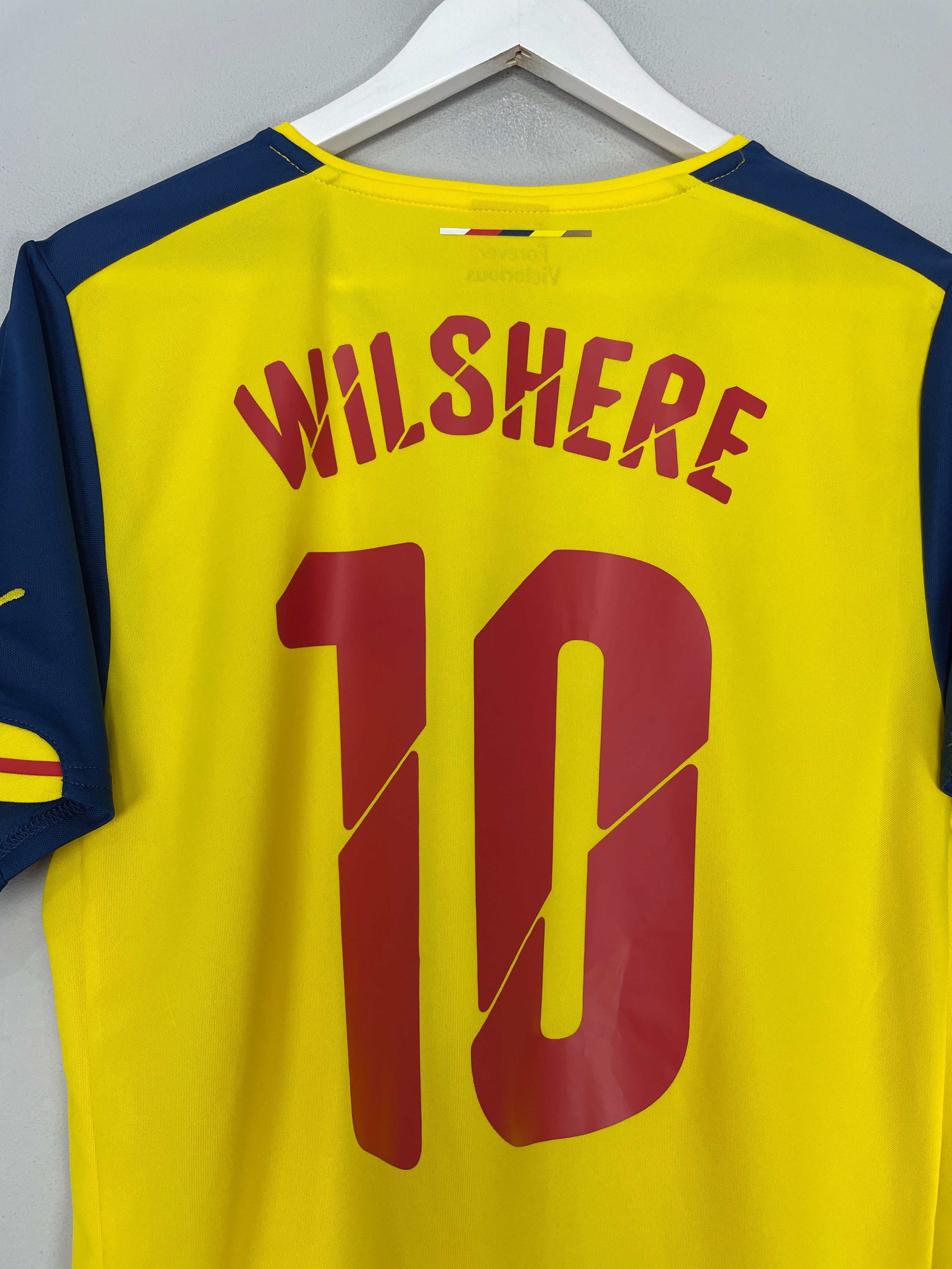 Shop 2014/15 ARSENAL WILSHERE #10 HOME SHIRT (M) PUMA, classic football shirts, vintage football shirts & retro soccer jerseys at Cult Kits