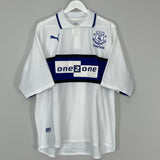 Shop 2000/01 EVERTON THIRD SHIRT (XL) UMBRO, classic football shirts, vintage football shirts & retro soccer jerseys at Cult Kits