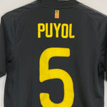 Shop 2011/12 BARCELONA PUYOL #5 AWAY SHIRT (S) NIKE, classic football shirts, vintage football shirts & retro soccer jerseys at Cult Kits