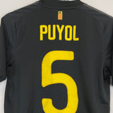 Shop 2011/12 BARCELONA PUYOL #5 AWAY SHIRT (S) NIKE, classic football shirts, vintage football shirts & retro soccer jerseys at Cult Kits
