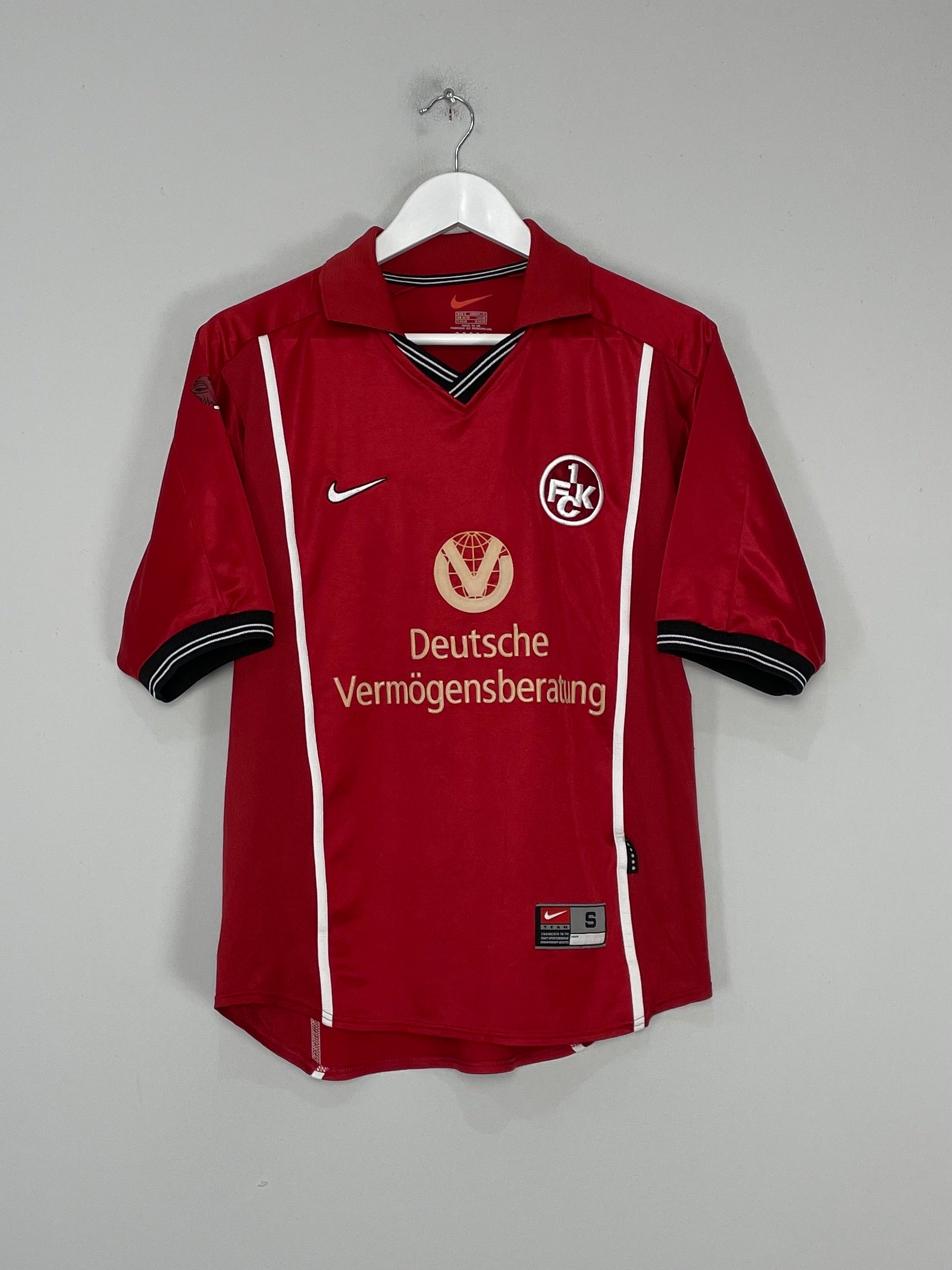 Shop 1999/00 KAISERSLAUTERN HOME SHIRT (S) NIKE, classic football shirts, vintage football shirts & retro soccer jerseys at Cult Kits