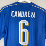 2016/17 ITALY CANDREVA #6 HOME SHIRT (M) PUMA