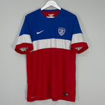 Shop 2014/15 USA AWAY SHIRT (XL) NIKE, classic football shirts, vintage football shirts & retro soccer jerseys at Cult Kits