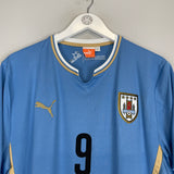 2014/15 URUGUAY SUAREZ #9 HOME SHIRT (XL) PUMA
