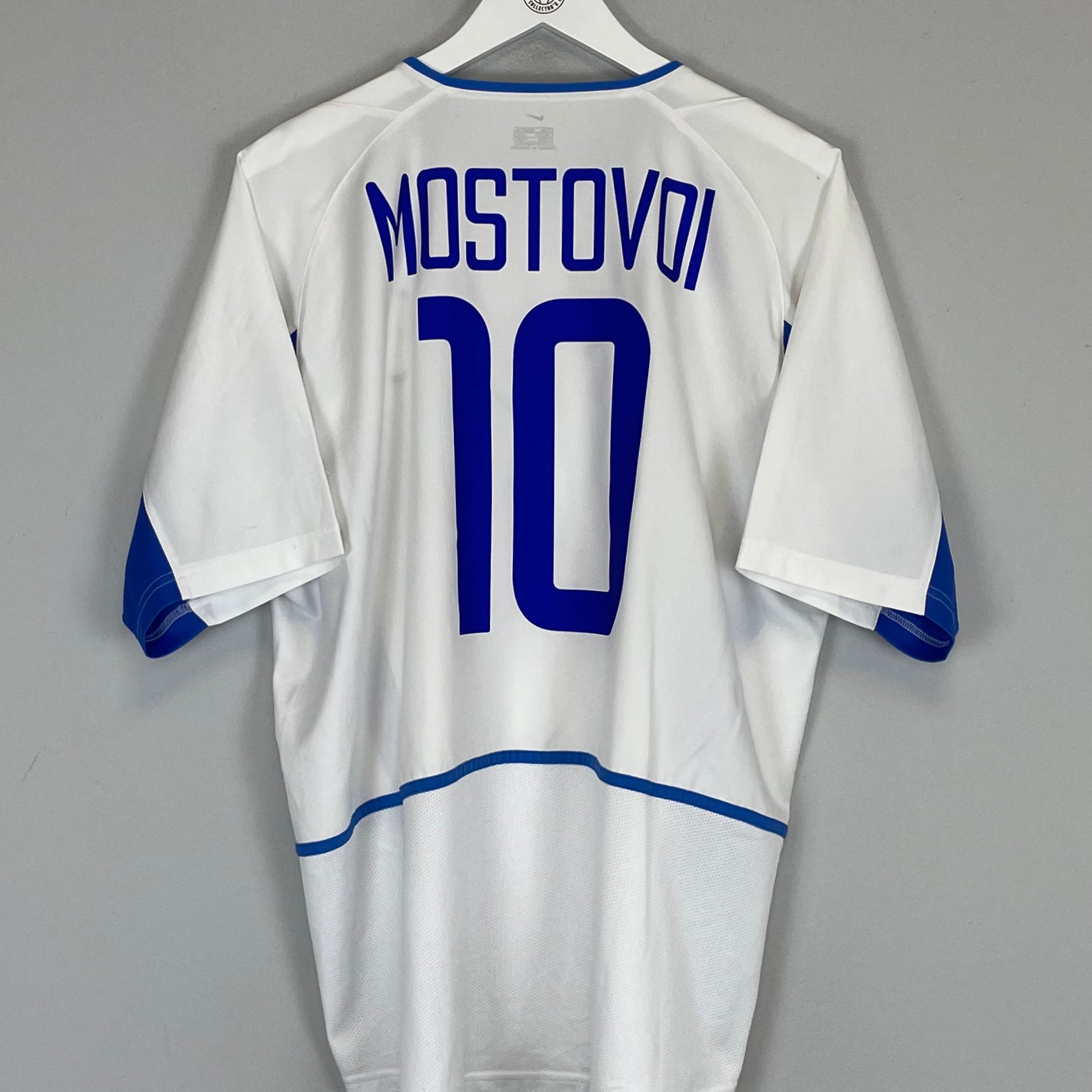 Shop 2002/04 RUSSIA MOSTOVOI #10 HOME SHIRT (L) NIKE, classic football shirts, vintage football shirts & retro soccer jerseys at Cult Kits