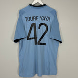 Shop 2012/13 MANCHESTER CITY HOME SHIRT (XXL) UMBRO, classic football shirts, vintage football shirts & retro soccer jerseys at Cult Kits