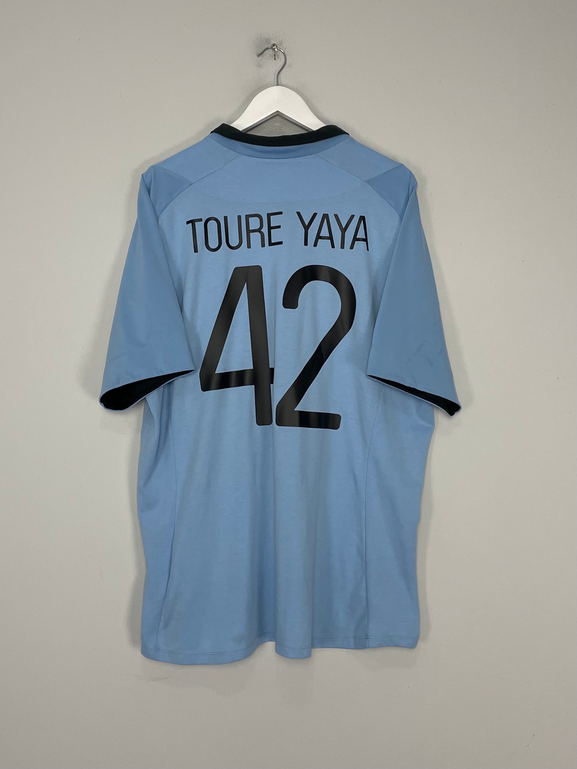 Shop 2012/13 MANCHESTER CITY HOME SHIRT (XXL) UMBRO, classic football shirts, vintage football shirts & retro soccer jerseys at Cult Kits