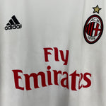 Shop 2010/11 AC MILAN RONALDINHO #80 AWAY SHIRT (XL) ADIDAS, classic football shirts, vintage football shirts & retro soccer jerseys at Cult Kits