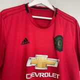 2019/20 MANCHESTER UNITED HOME SHIRT (XXL) ADIDAS