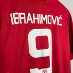Shop 2016/17 MANCHESTER UNITED IBRAHIMOVIC #9 HOME SHIRT (XL) ADIDAS, classic football shirts, vintage football shirts & retro soccer jerseys at Cult Kits