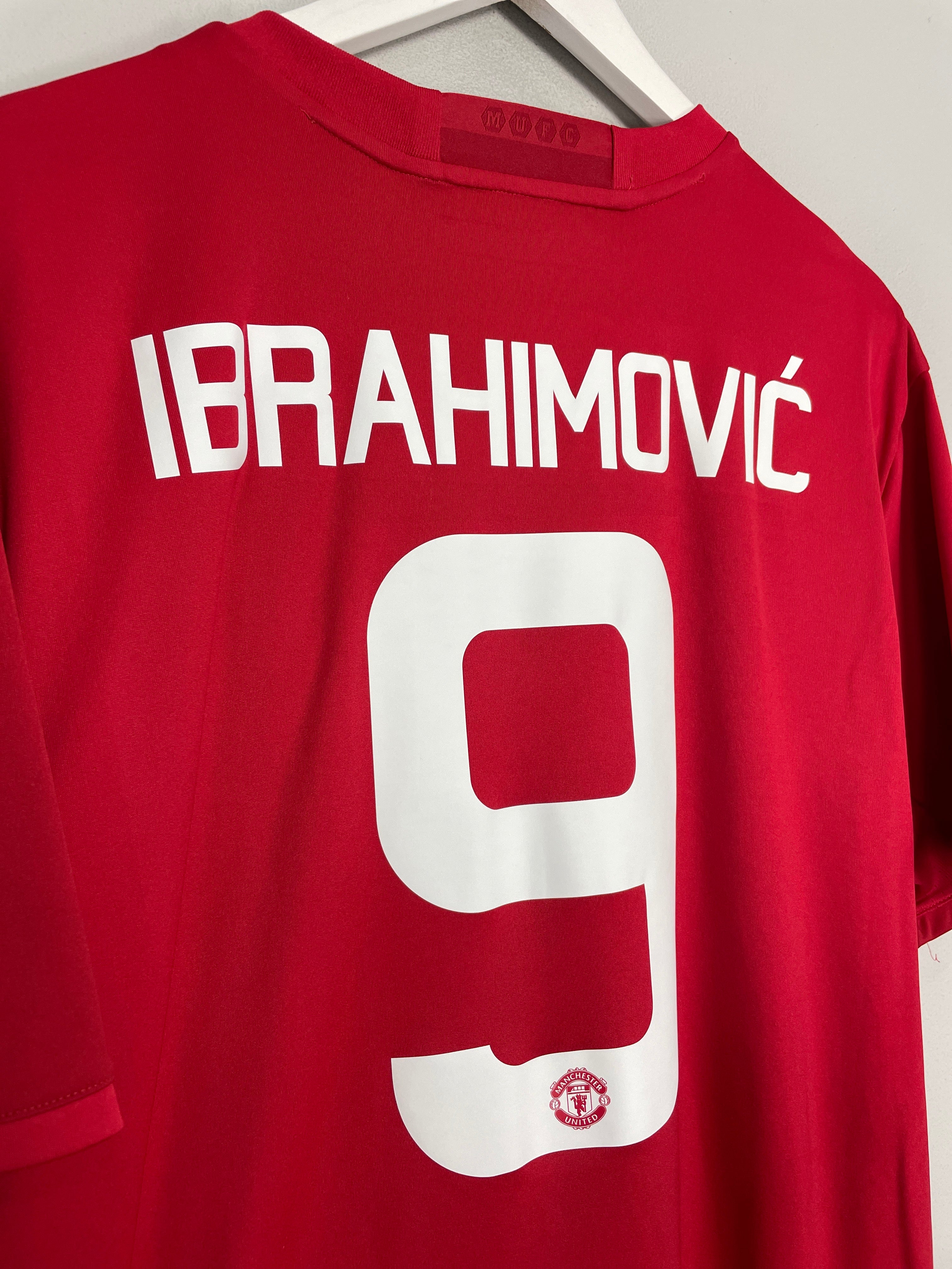 Shop 2016/17 MANCHESTER UNITED IBRAHIMOVIC #9 HOME SHIRT (XL) ADIDAS, classic football shirts, vintage football shirts & retro soccer jerseys at Cult Kits