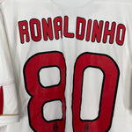 Shop 2010/11 AC MILAN RONALDINHO #80 AWAY SHIRT (XL) ADIDAS, classic football shirts, vintage football shirts & retro soccer jerseys at Cult Kits