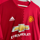 Shop 2016/17 MANCHESTER UNITED IBRAHIMOVIC #9 HOME SHIRT (XL) ADIDAS, classic football shirts, vintage football shirts & retro soccer jerseys at Cult Kits