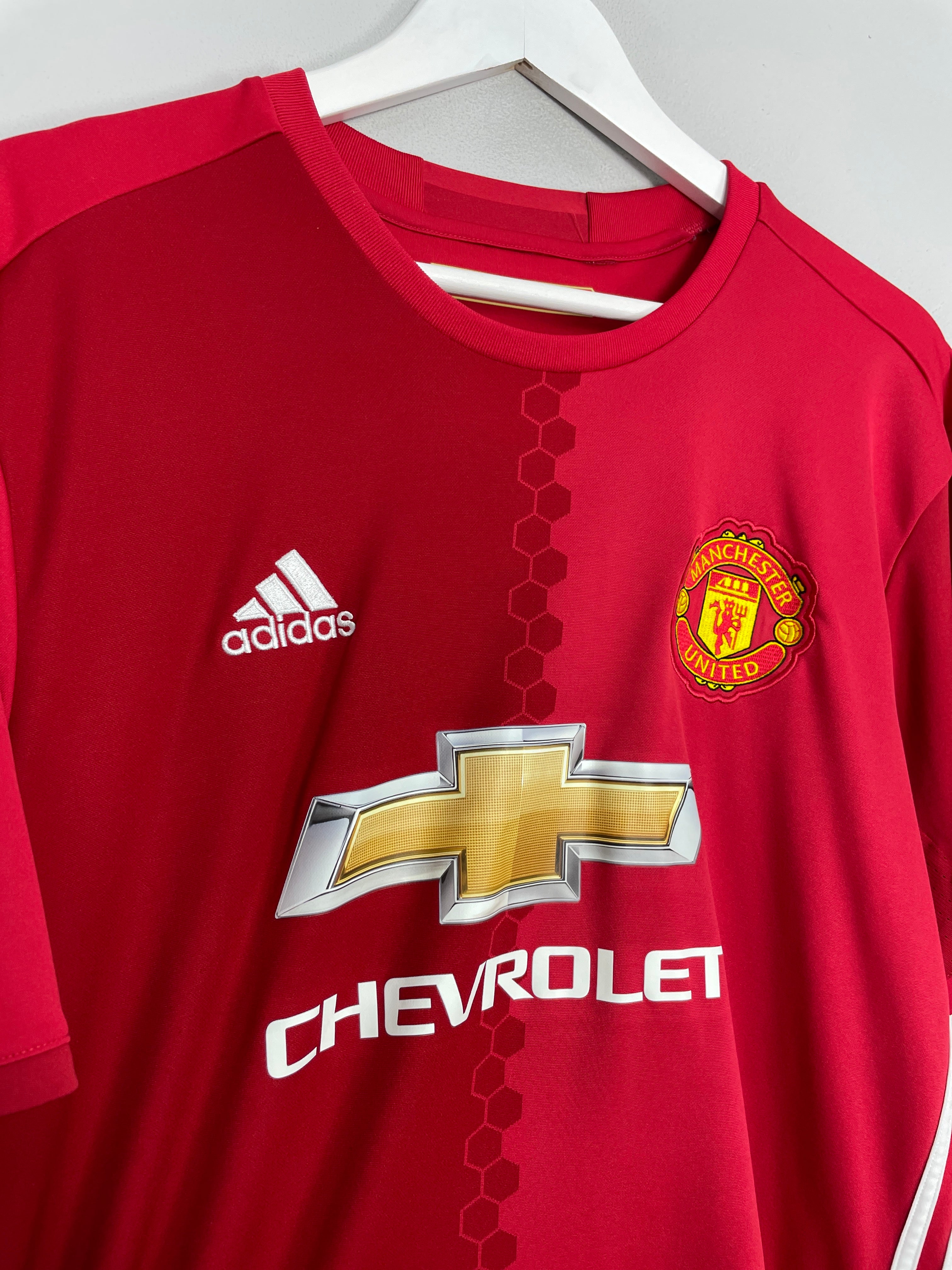 Shop 2016/17 MANCHESTER UNITED IBRAHIMOVIC #9 HOME SHIRT (XL) ADIDAS, classic football shirts, vintage football shirts & retro soccer jerseys at Cult Kits